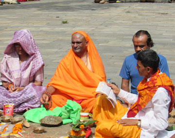 Hawan at Pashupatinath Temple