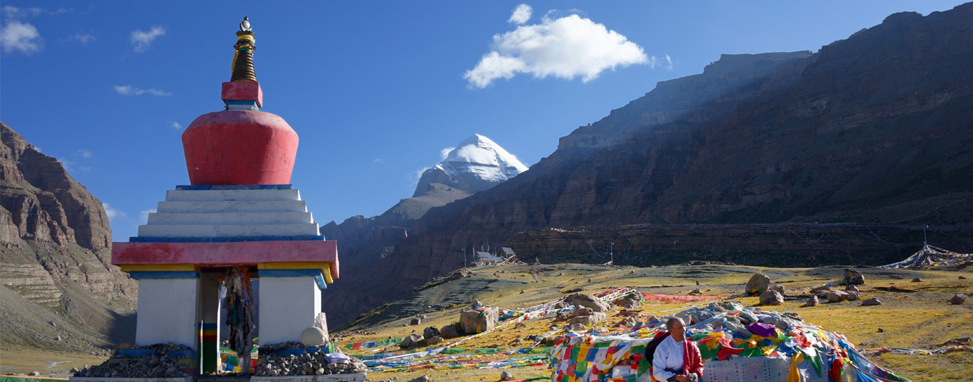 Mount Kailash view from Yam Dwar